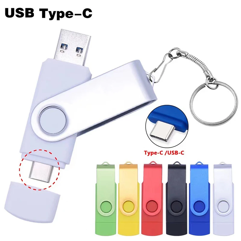 Портативный OTG USB 1 флеш-накопитель TB Type C / Micro Pen 2 ТБ Memory Stick 2,0 Pen512GB U Disk для ПК, ноутбука