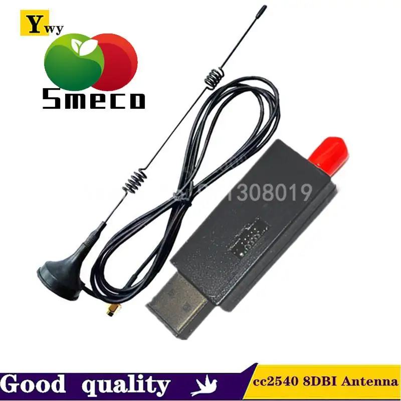 Wireless Zigbee CC2531 2540 Sniffer Bare Board Packet Protocol Analyzer USB Interface Dongle Capture Packet Module with Antenna