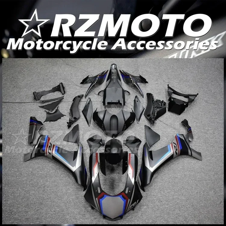 4Gifts New ABS Motorcycle Fairings Kit Fit for YAMAHA YZF - R1 R1m 2015 2016 2017 2018 15 16 17 18 Bodywork Set Cool Matte