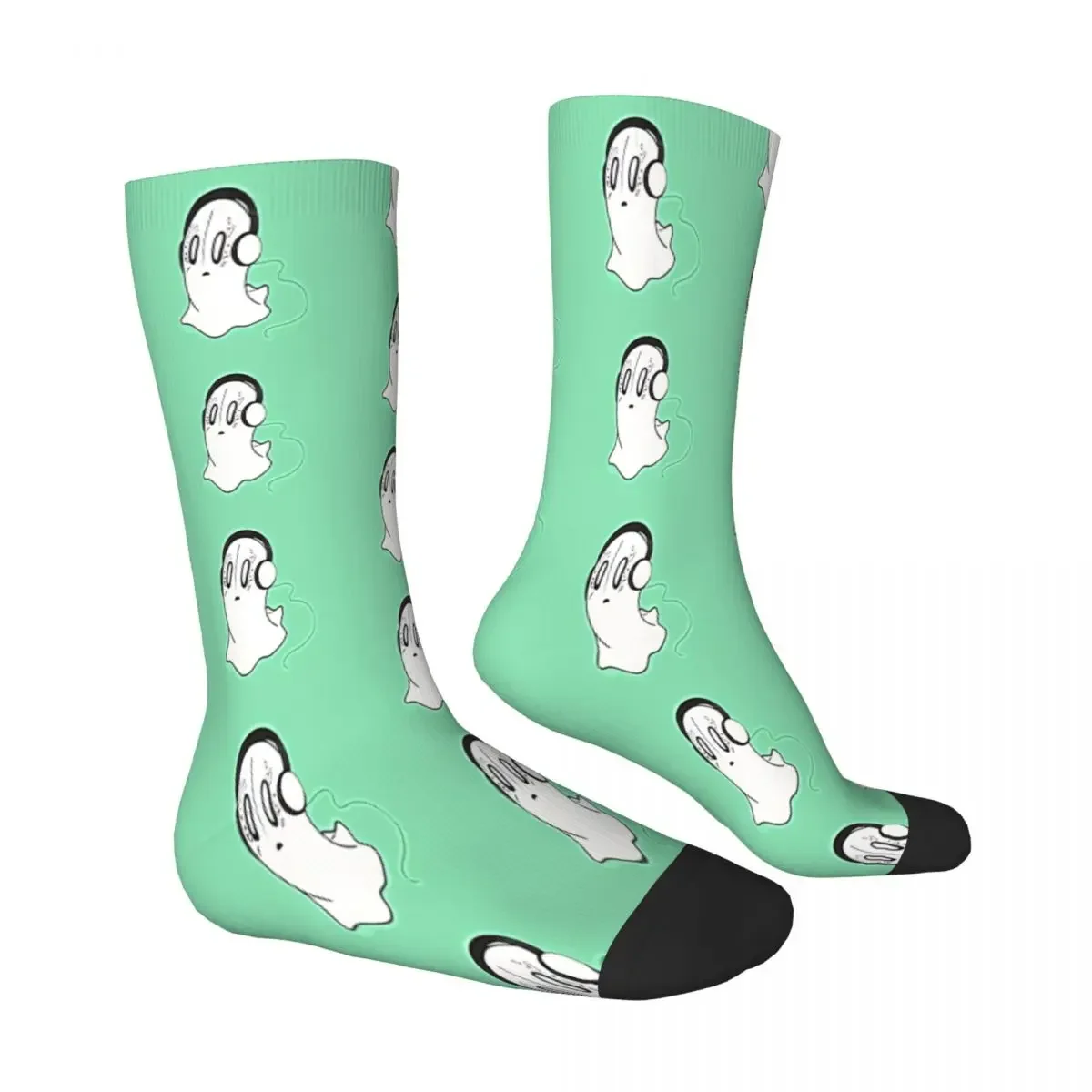 Blookie Green Undertale Napstablook Socks Male Mens Women Autumn Stockings Polyester