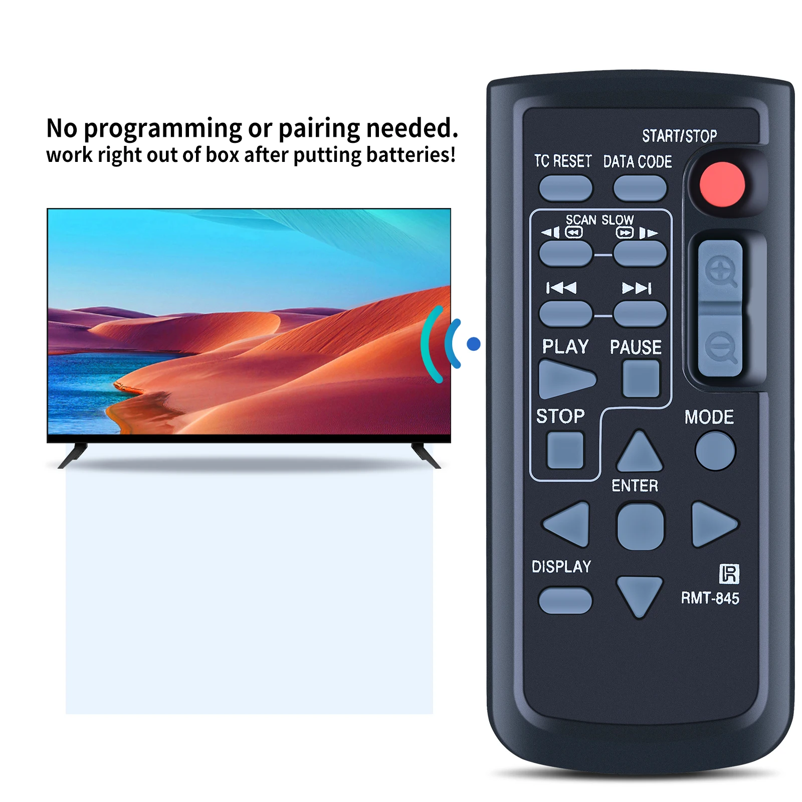 Nieuwe RMT-845 RMT845 draadloze afstandsbediening voor Sony camera's camcorder -zwart