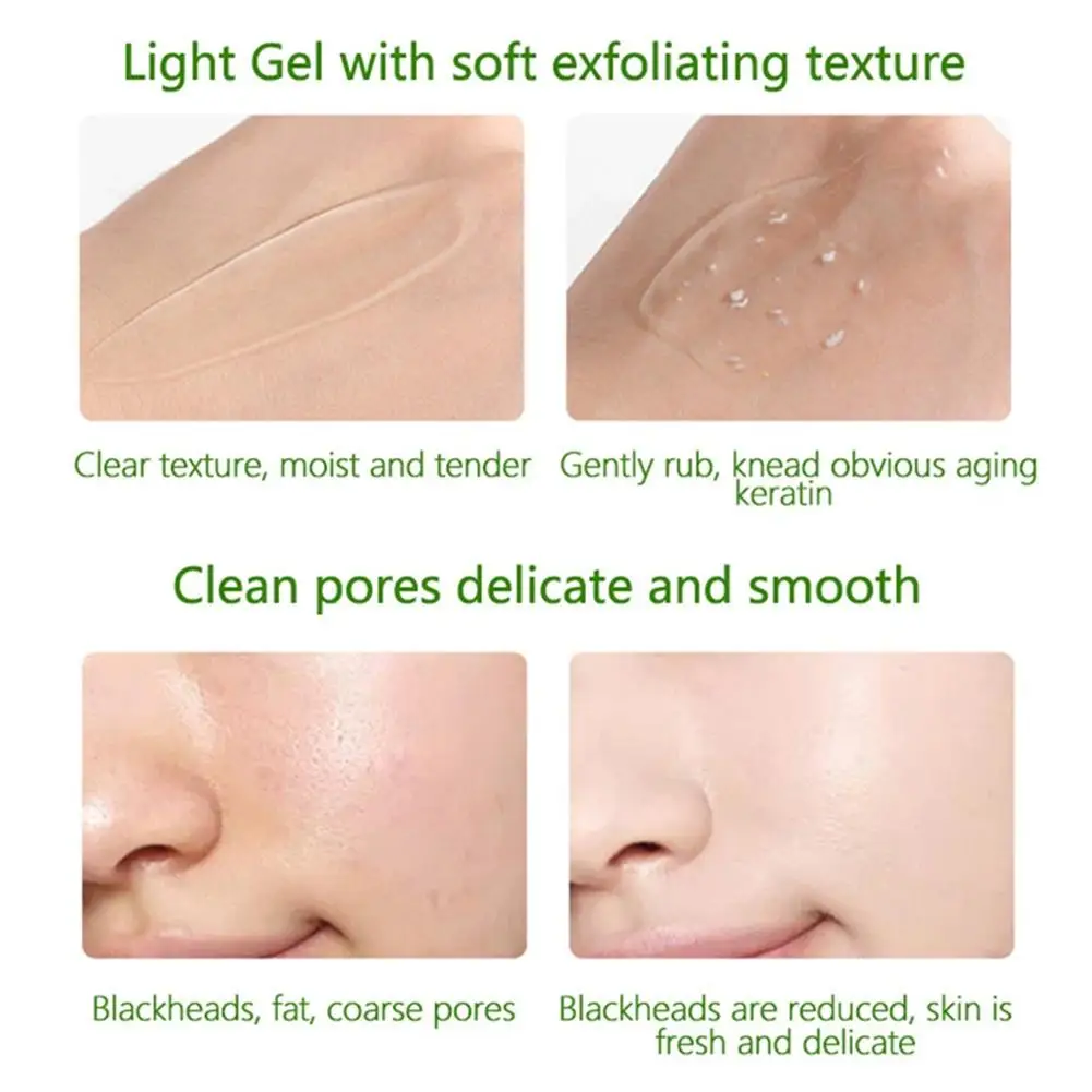 

Травяной очищающий отшелушивающий гель для глубокого и бережного очищения кожи, 50 г. Отшелушивающий, увлажняющий гель для сияния кожи N6S1