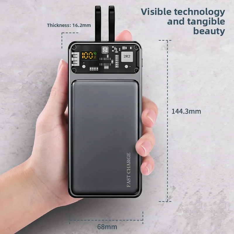 22.5W Super Fast Charging Power Bank For iPhone For Xiaomi For Huawei For Samsung Battery Charger 10000mAh 20000mAh