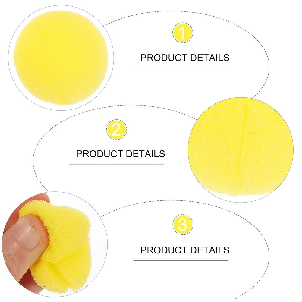 

40Pcs Cosplay Clown Nose Props Lightweight Sponge Small Nose Decorative Circus Accessories Portable Carnival Party Supplies