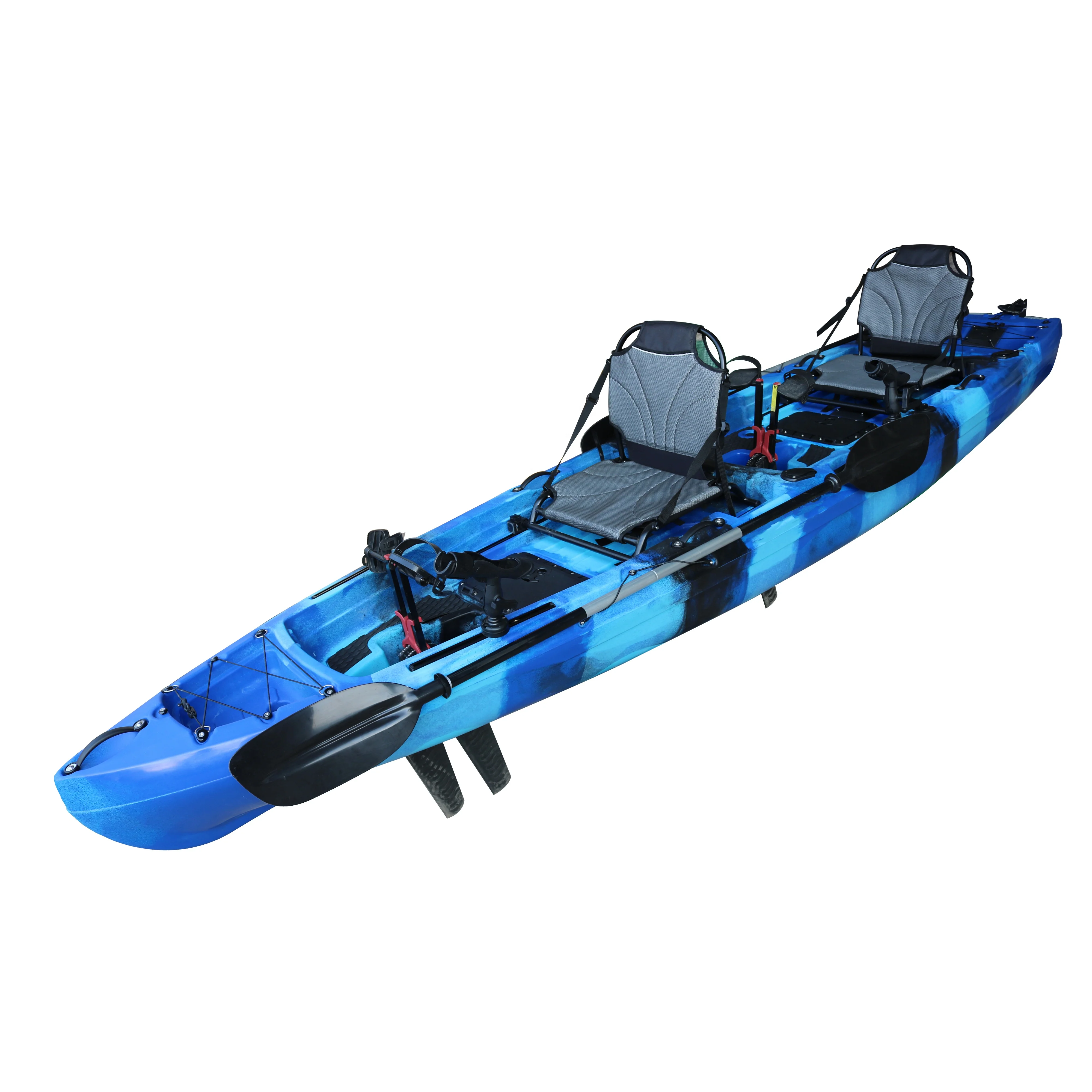 

410cm Length 350kg Capacity Detachable Easy 2 People Kayak for Fishing With Pedals