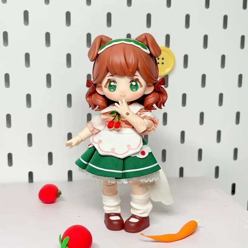 متوفر Ninizee Dream Town Ob11 1/12 Bjd سلسلة صندوق أعمى 15 سنتيمتر عمل لطيف شخصيات كرتونية Kawaii اللعب الشكل الدمى دمى هدايا #6