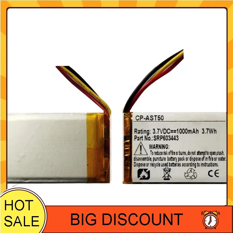 SRP603443 Portable Battery 800mAh For Astro A50 A20