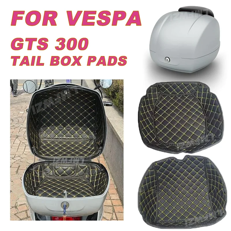 

For Vespa GTS300 GTS 300 Motorcycle Top Case Lining Mat Protector Accessories