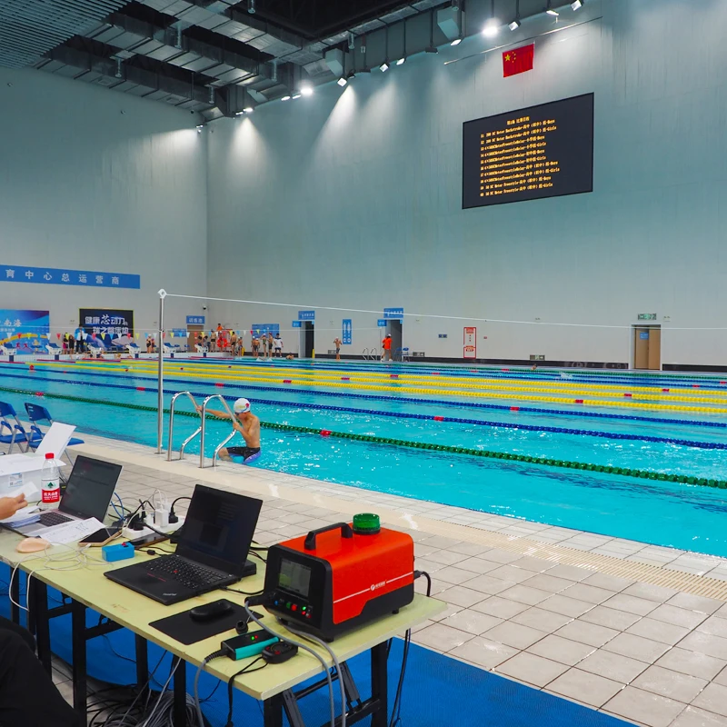 8 Lanes Fully Automatic Swimming Timing System Pool Touch Pad Swim Touchpad Timer Swimming Touch Pad