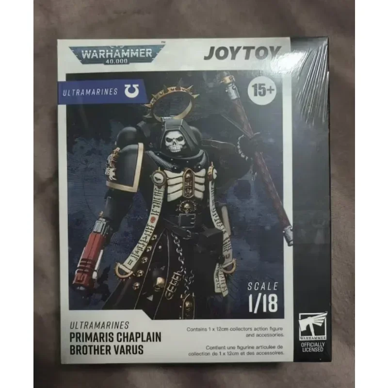 In Stock JOYTOY 1/18 Action Figure 40K Primaris Chaplain Brother Varus Action Figures Model Toys Collection Doll Boys Gifts