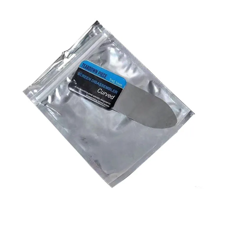 1-10 piezas de espátula ultra delgada para pantalla curva LCD, tarjeta de apertura y palanca, desmontaje de acero inoxidable, herramientas de reparación de teléfonos móviles 6