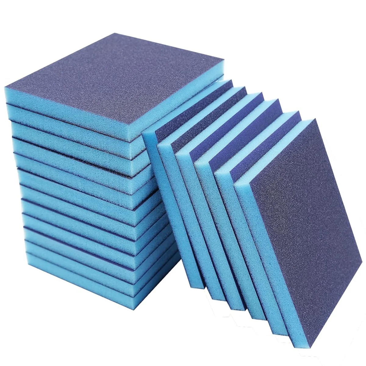 

18PCS 60-200 Grit Sanding Sponge Sanding Block Set Wet Dry, Reusable and Washable Sanding Blocks for Wood, Rust Removal