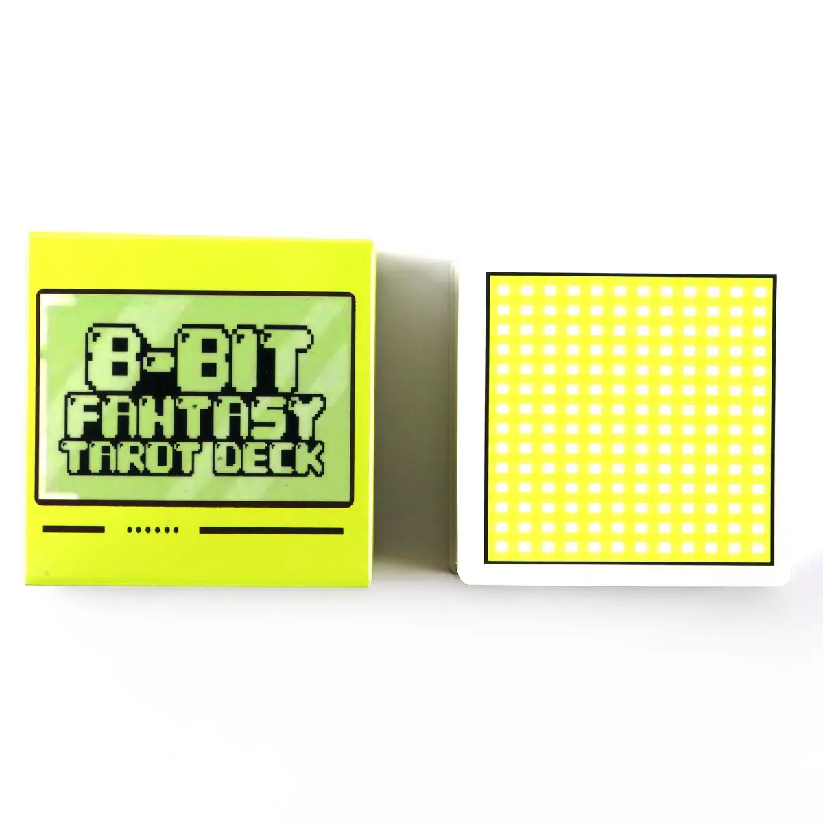 8 Bit Fantasy Tarot Eight Bit Pixel Tarot 70mm*70mm Square Card Deck 78 Tabletop Games