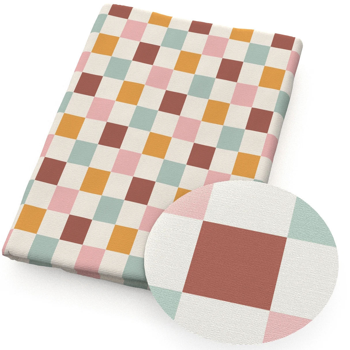 Geometry Plaid Dot Rainbow Printed Polyester Pure Cotton Material Patchwork Tissue Sewing Quilting Fabrics Needlework