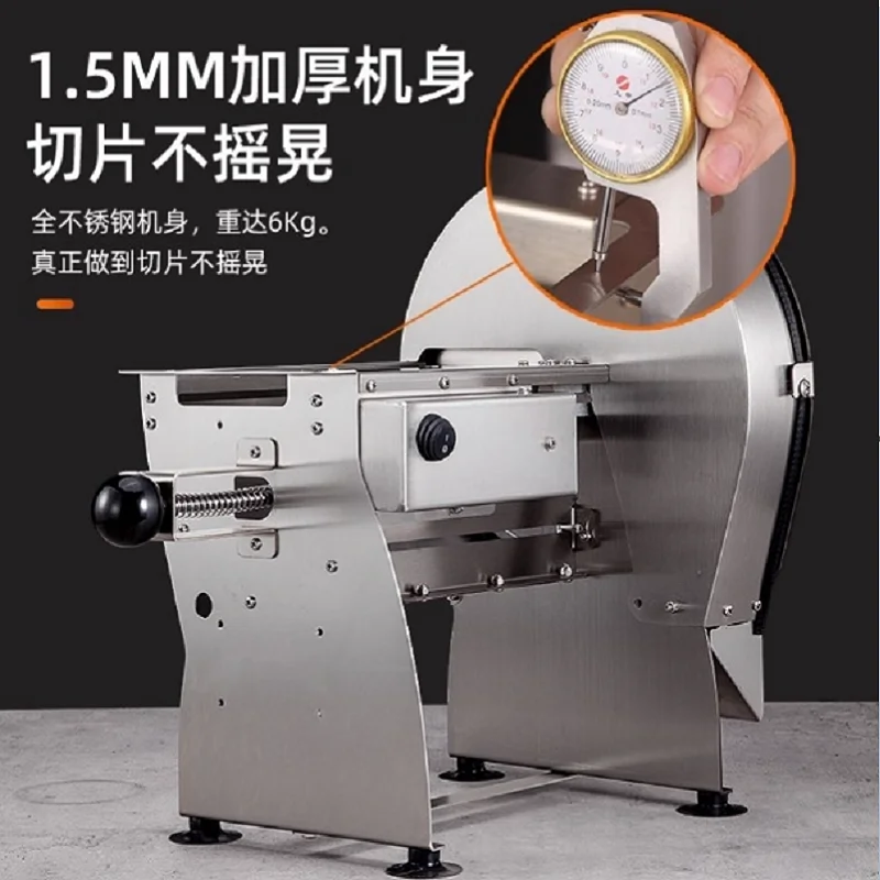 Small Commercial Lemon Slicer Machine Vegetable Potato Cutting Vegetable Cutting Slicing Machine
