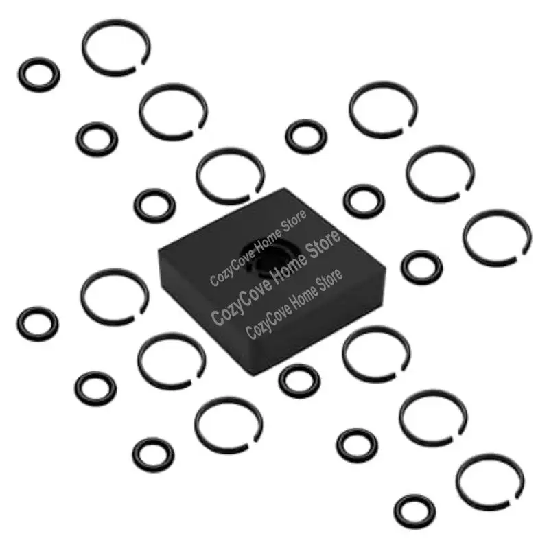 3/8 Inch Impact Retaining Ring Clip Impact Friction Ring For Electric/Pneumatic Type Impact Wrench,Anvil Tool Included-A27R