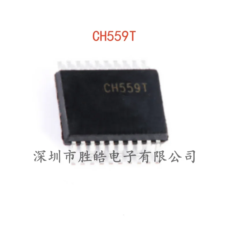 

(5PCS) NEW CH559T CH559 8-Bit Enhanced USB Microcontroller Chip SSOP-20 CH559T Integrated Circuit