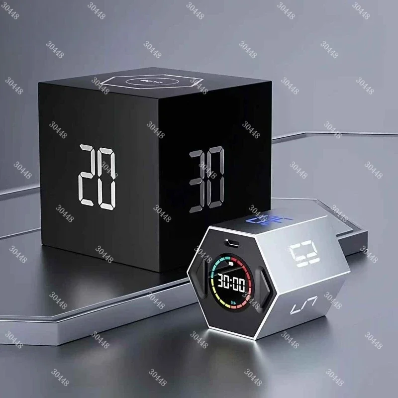 TK100 Timer Time Management Tool Time Cube Learning Children's Timer Student Homework Countdown Reminder