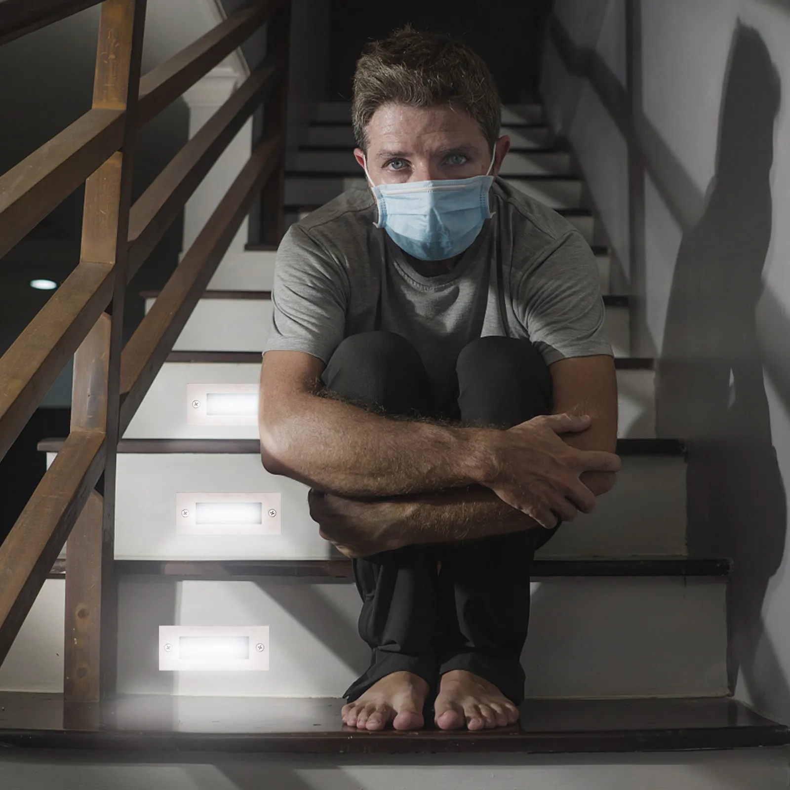 

Светодиодный мини-светильник из нержавеющей стали для наружного освещения, встраиваемый, водонепроницаемый IP65, для лестниц