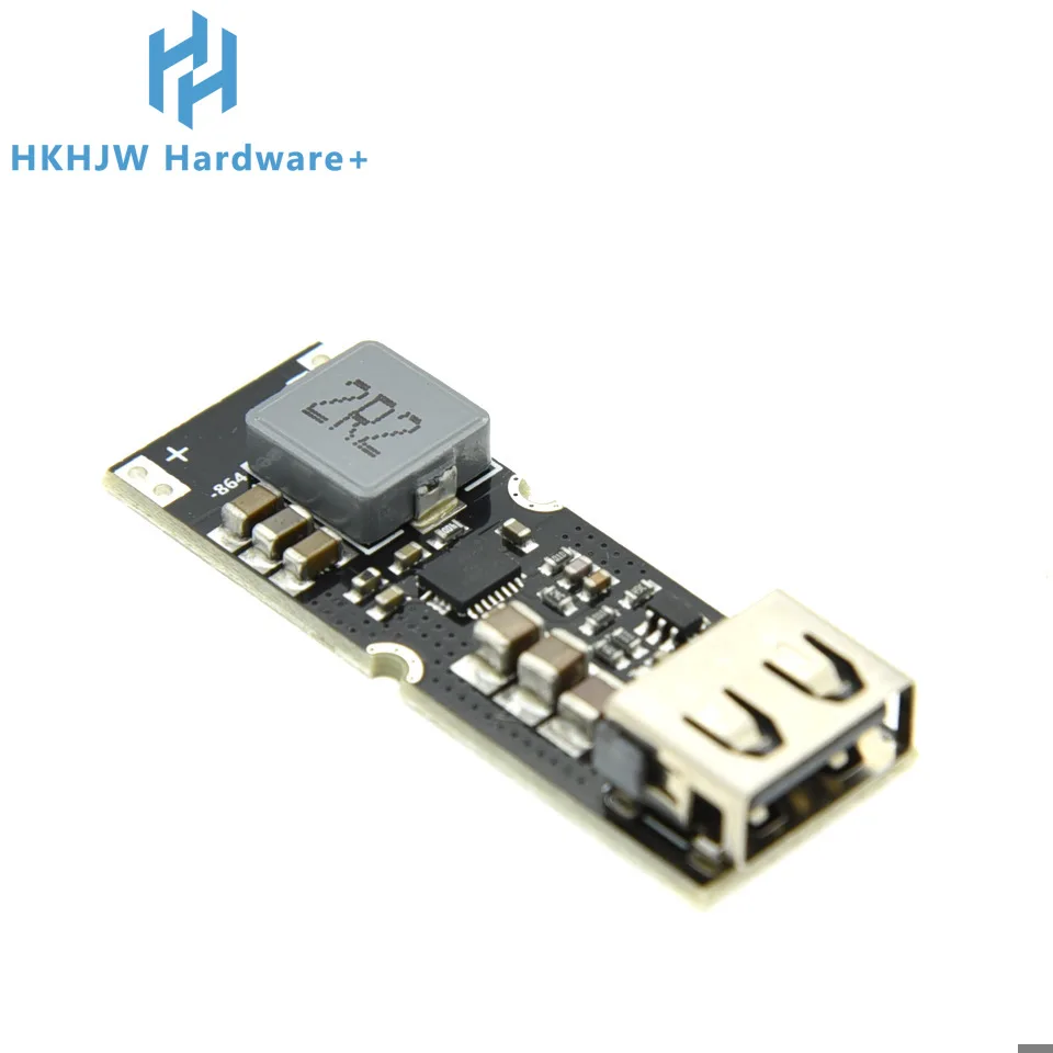 TPS61088 Single Cell Batterie Au Lithium Boost Power Module Conseil 3.7V 4.2V Litre 5V 9V 12V USB Mobile Téléphone Charge Rapide QC2.0 QC3.0