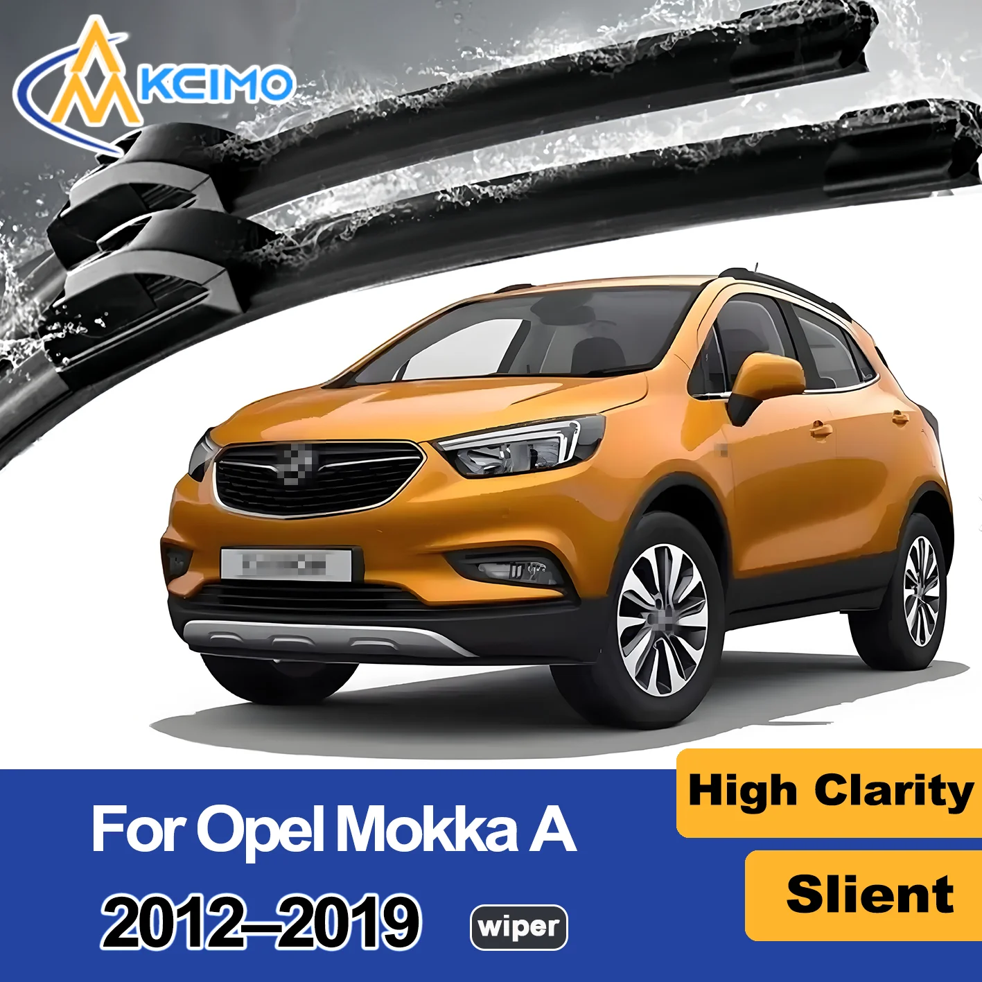 

2PCS New Front Wiper Blade for Opel Mokka A J13 2012-2019 Opel Mokka X (2016-2019) Vauxhall Mokka (United Kingdom) Vauxhall Mokk