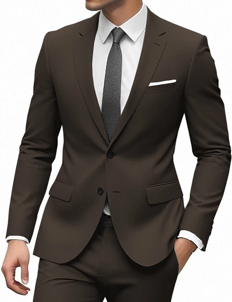 brown 2pcs