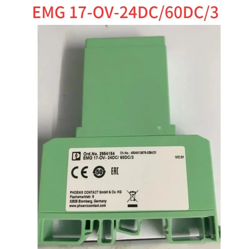 

Brand New Solid state relay 2954154 EMG 17-OV-24DC/60DC/3