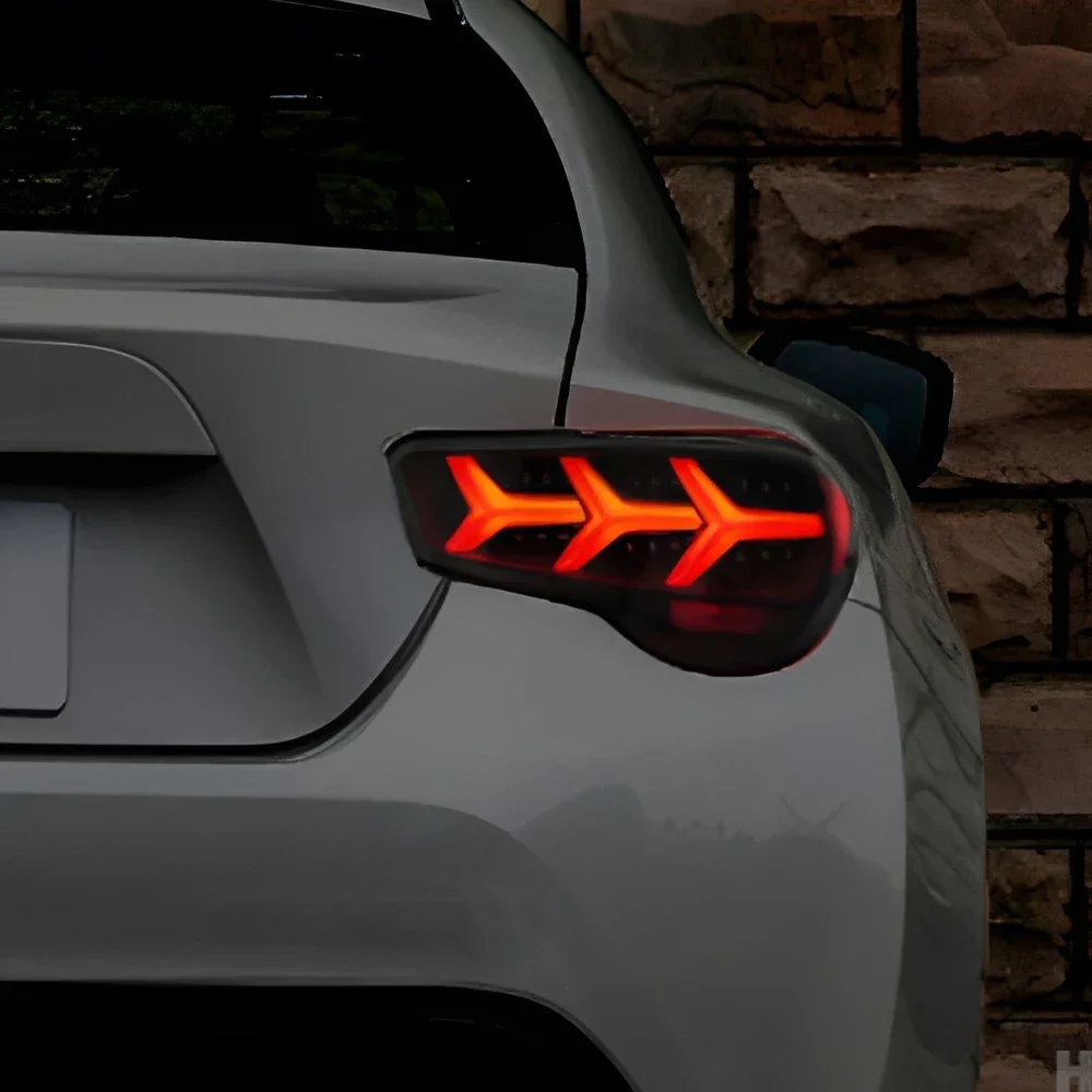 

Модернизированные автомобильные задние фонари в сборе для Toyota 86 Subaru BRZ 2012-2020, светодиодные автоматические задние фонари, аксессуары для инструментов с высокой конфигурацией