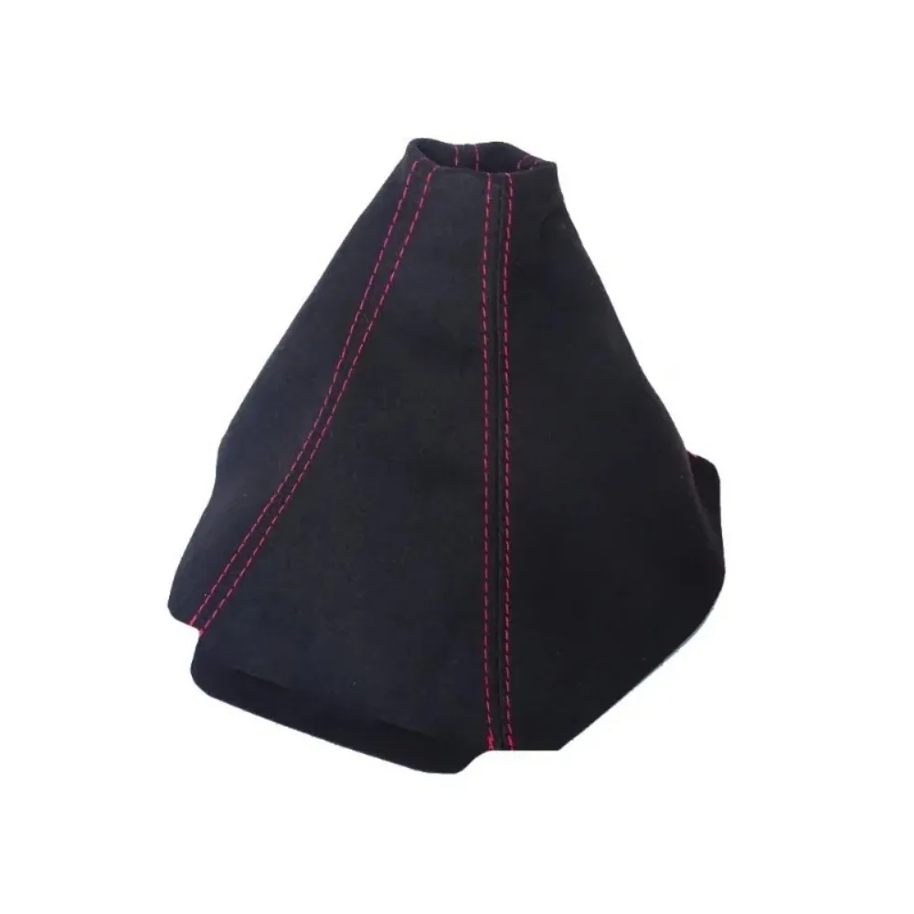15mm Universal Suede or Leather Gear Shift Dust Cover, Manual Automatic Gear Shift Boot Dust Cover, Waterproof Car Accessory 1pc