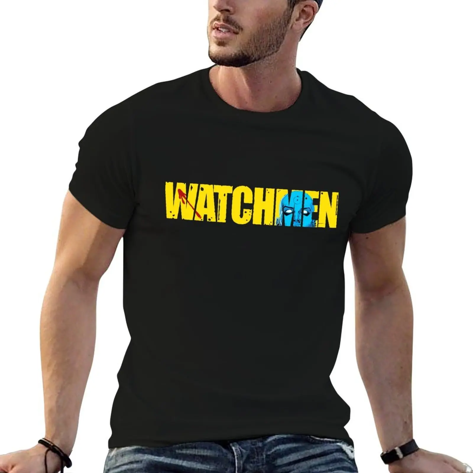 

watchmen T-Shirt anime t shirts oversize graphic t shirts for man T-Shirt