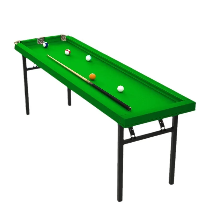 

Five-point pool table home practitioner folding training table