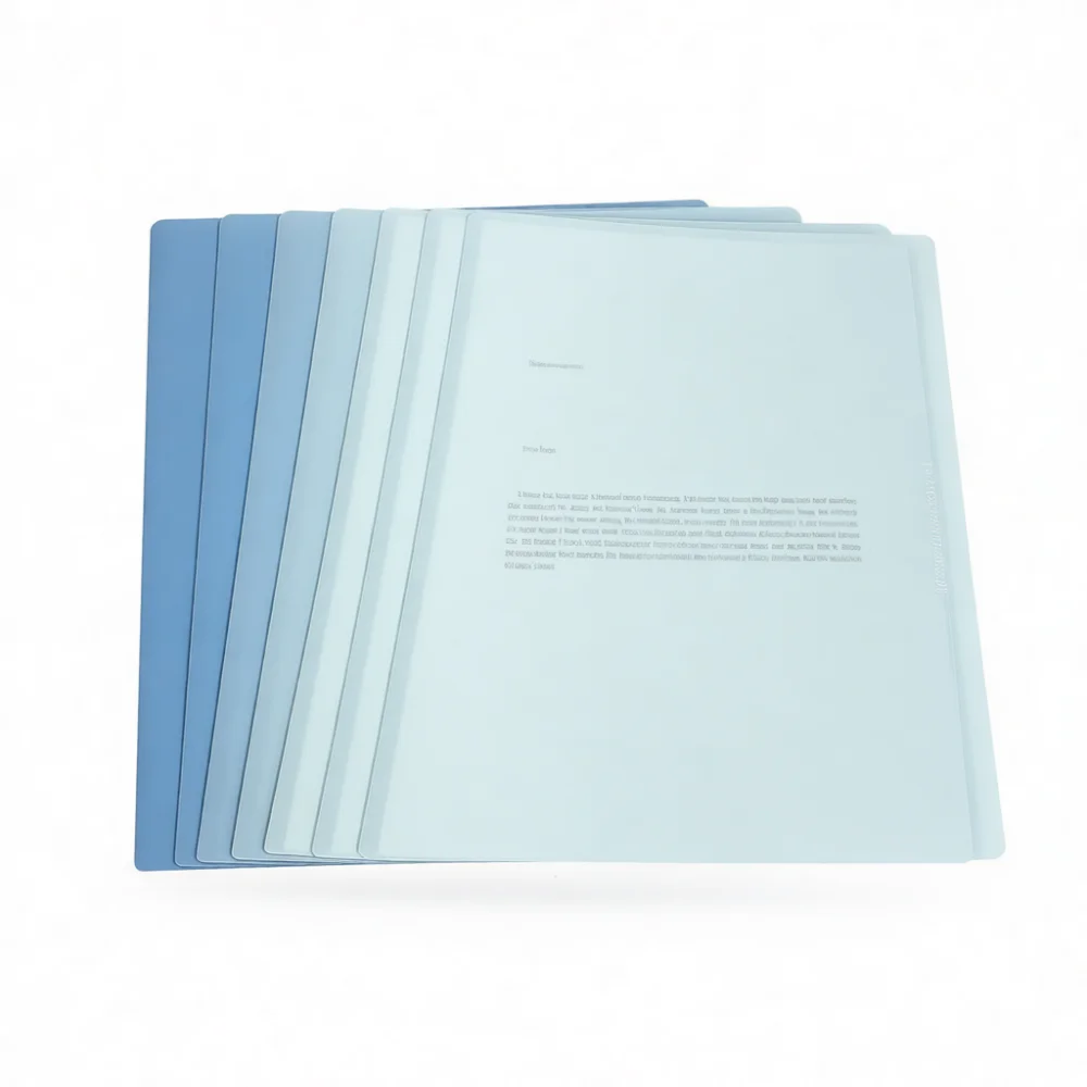 Professional A4 Gradient Folder Thickened Document Organizer Bag Storage Portfolio For Office School Paper Management Tool