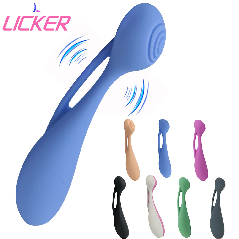 

LICKER Soft Silicone Clitoris Vibrator G-Spot Vaginal Female Masturbator Stimulation Anal Sex Toys For Women Pleasure Adult Game