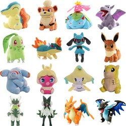 Pokemon Pikachu Plush Eevee Chikorita Venusaur Aerodactyl Charizard Bulbasaur Lucario  Peluche Toys Hobbies Exquisite Gifts