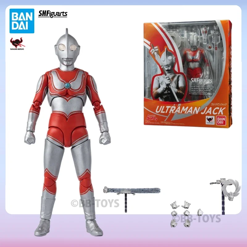 

In Stock Bandai S.H.Figuarts SHF Ultraman Series Jack Movable Anime Action Figure Collectible Original Box Finished Toys