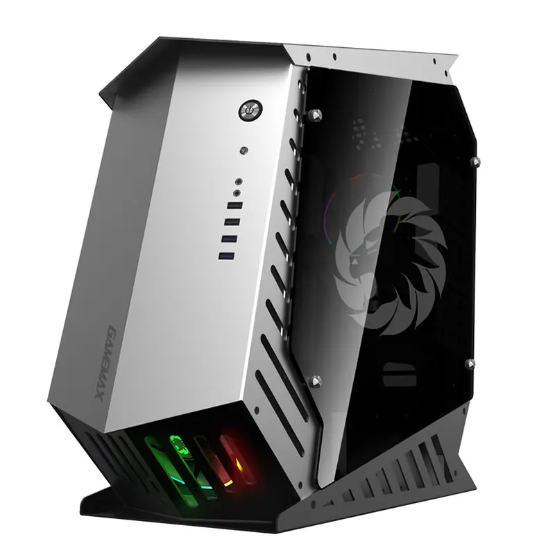 

AUTOBOT Full Tower Gaming ATX Computer Chassis Aluminum Made ARGB Controller Remote Support Liquid Cooling System & Fan