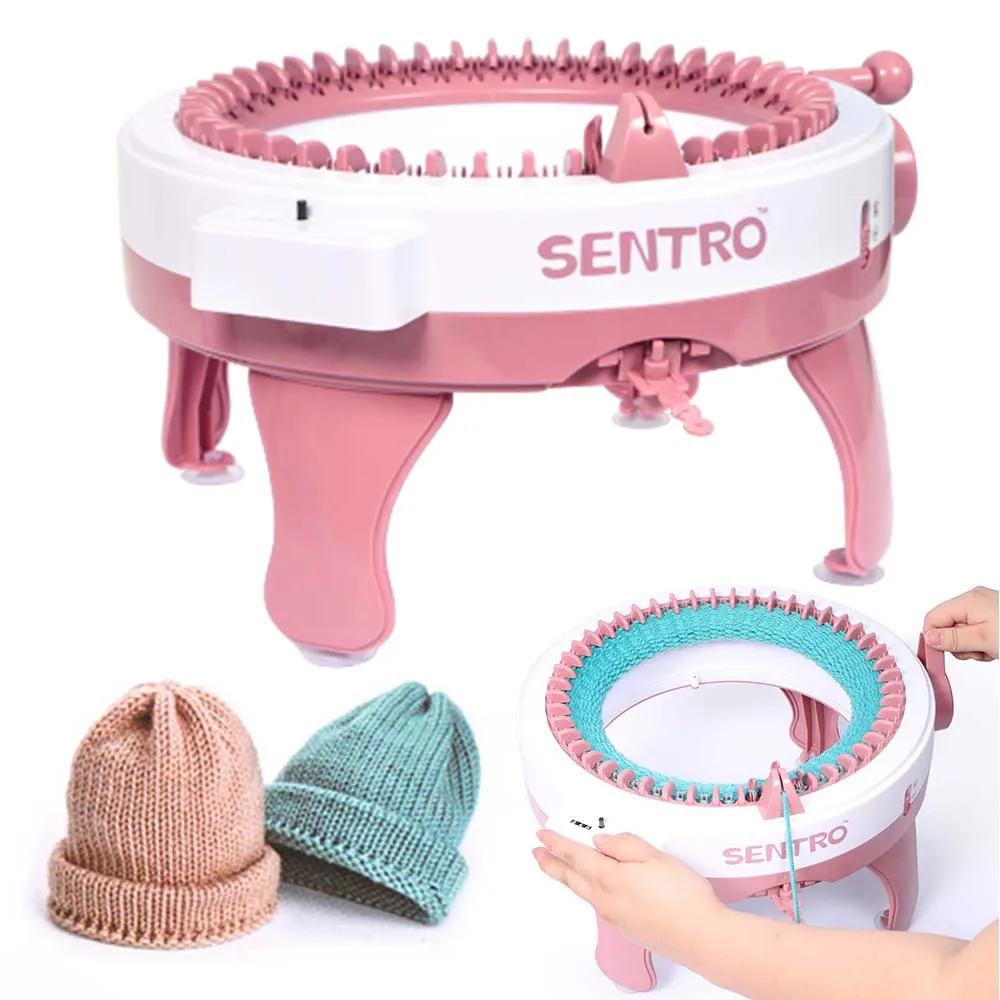 48 Needles Diy Wool Knitting Machine Cylinder Wool Loom Hand-knitted Scarf Sweater Hat Socks Adult Children Sewing Tools