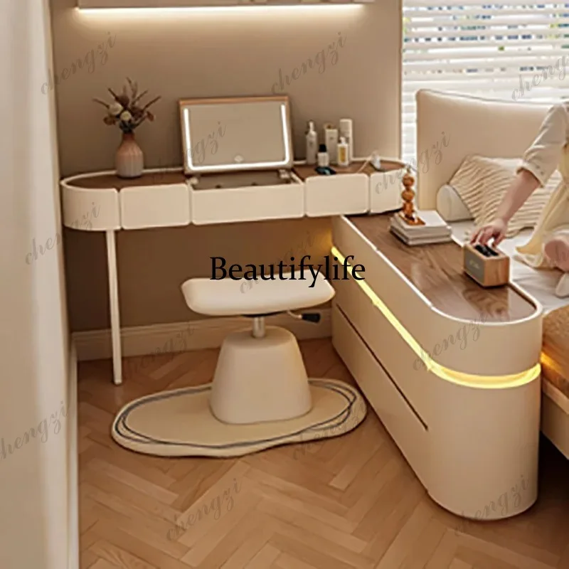 

Elegant Vanity Desk With Storage Design Meticulous Exquisite Vanity Desk Trendy Classic Coiffeuse De Chambre Furniture