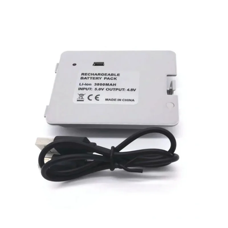 

3800mAh High Capacity Li-ion Rechargeable Battery Pack with USB Charging Cable for Fit Balance Board Batteries