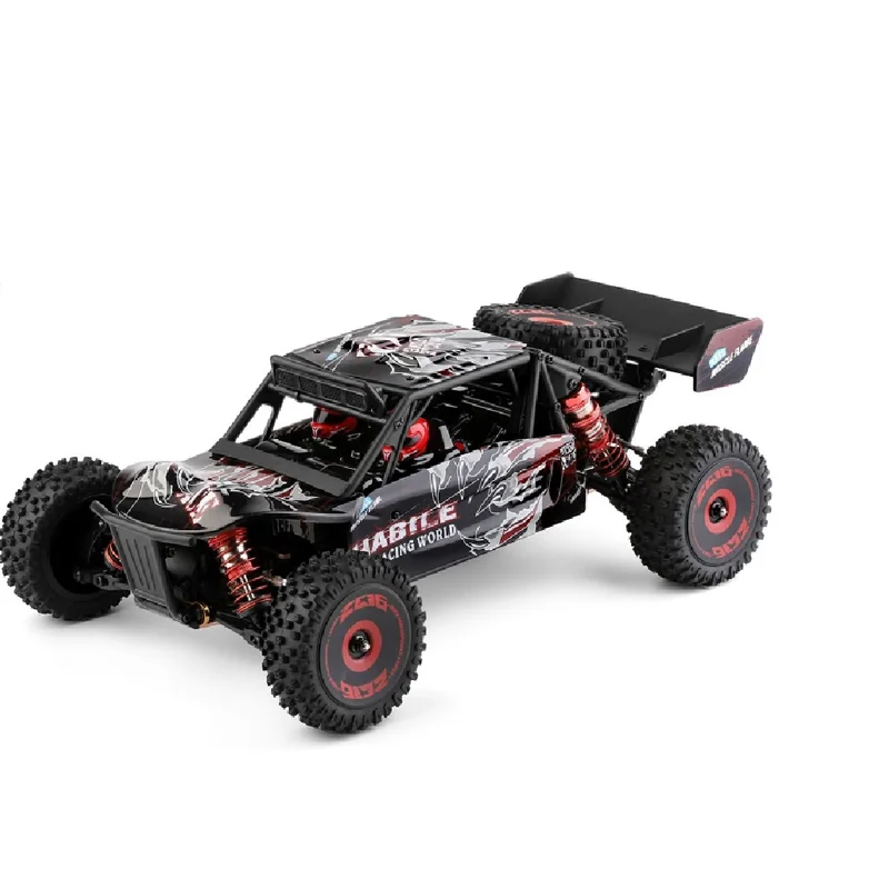 

WLtoys 124016 1:12 Scale RC Desert Truck - Brushless, Electric 4WD, Alloy Chassis, Off-Road Toy Model