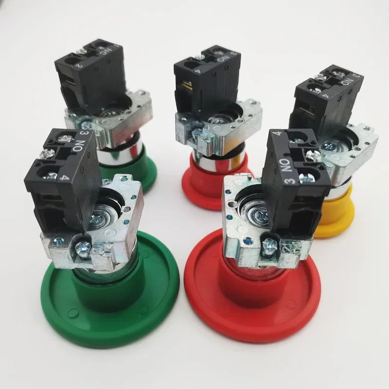 Xb2-bc31 Xb2-bc42 22 مللي متر الفطر رئيس مفتاح بـزر دفع لحظة الذاتي إعادة تعيين 10A/660 فولت