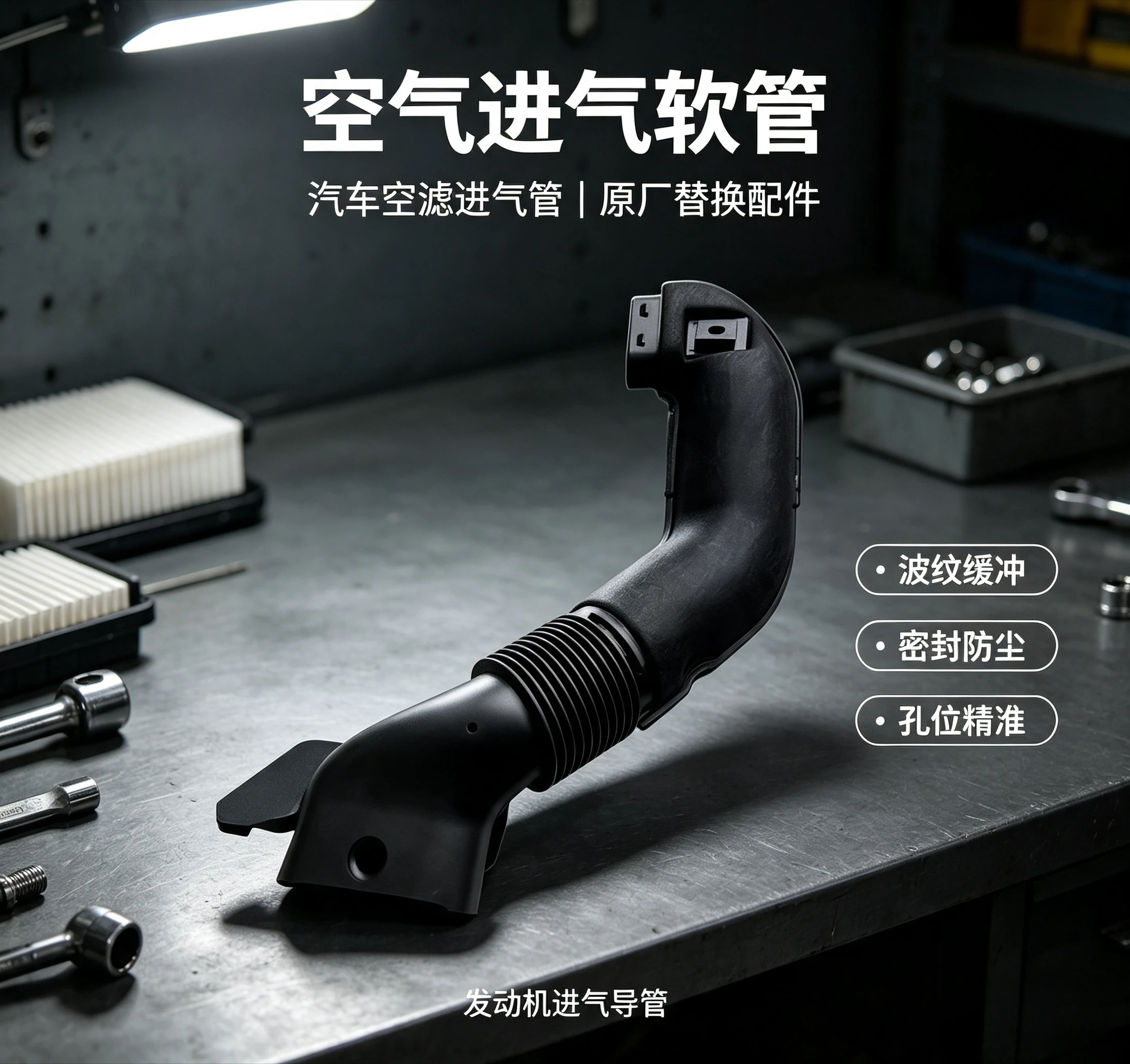 Suitable for  MAX/forward trachea engine air connection pipe intake hose,
