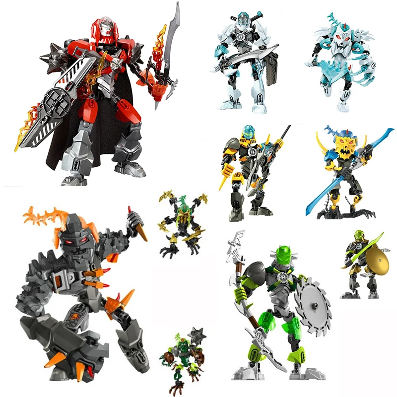 Hero Factory 5.0 Star Warrior Soldiers Building Blocks Superhero BREEZ FURNO EVO Robot Action Figures Bricks Toys For Boys Gifts