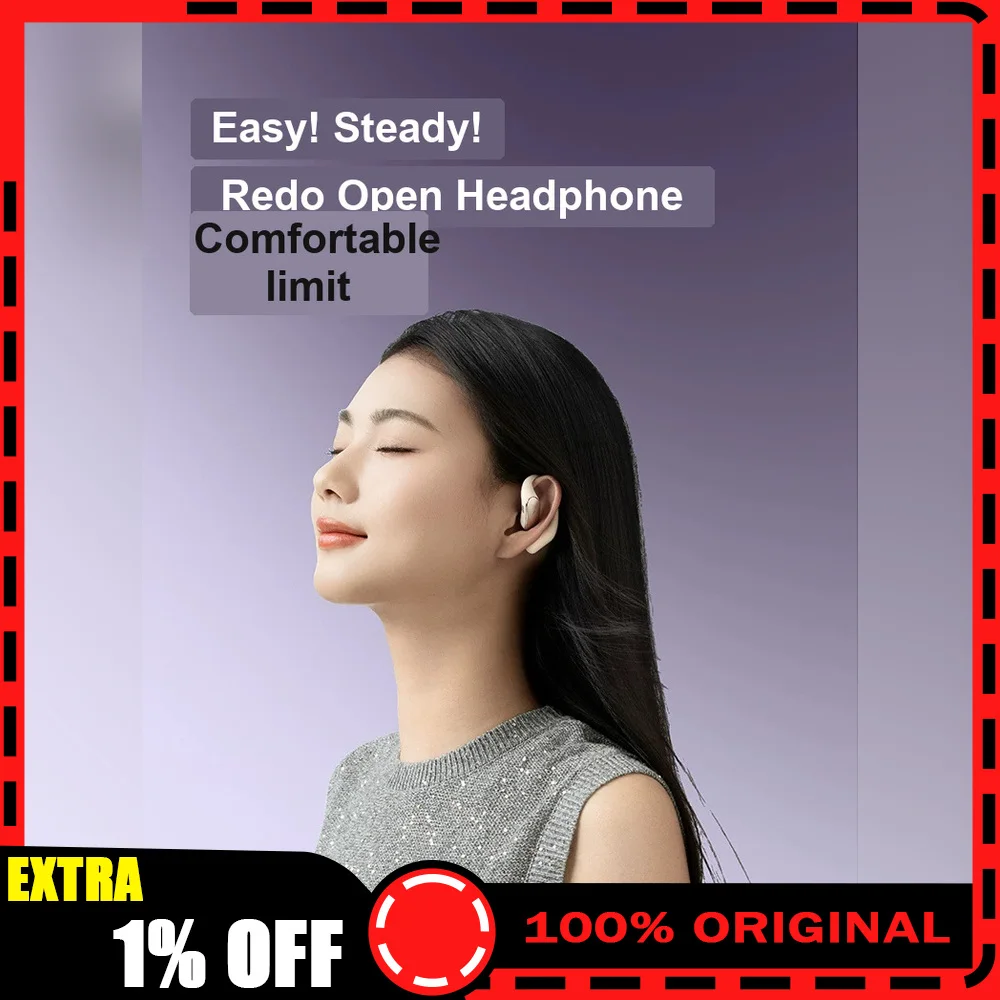 NANK Wing Open Ear Wireless Bluetooth Earbuds with AI Translation Comfortable Non In Ear Design For Gifts