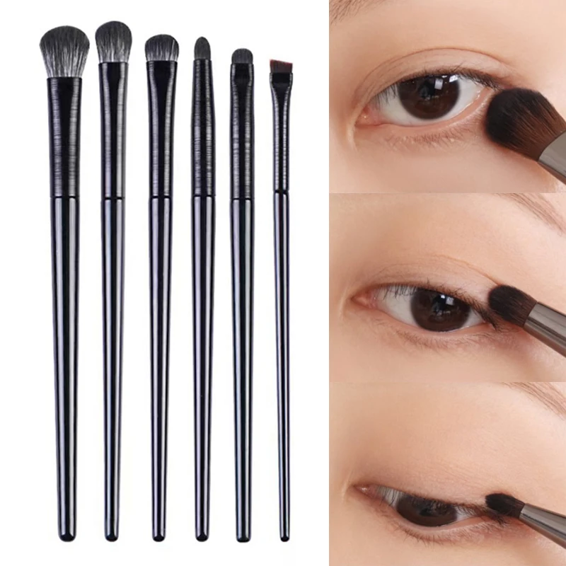 Ultra Detail Eye Makeup Brush Precision Eye Shadow Eyeliner Concealer Makeup Brushes Professional Tapered Smudge Cosmetic Tools