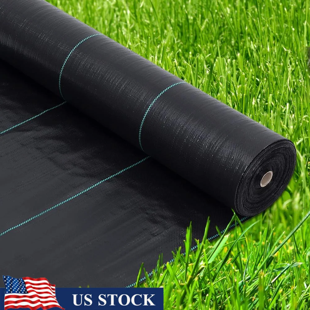 6ft X 300ft Heavy Duty Weed Barrier Landscape Fabric Ground Cover Gardening Mat Towallmark Premium 2.4 oz Durable Polypropylene