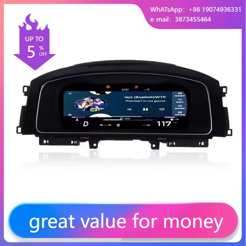 Car Lcd Digital Clu…