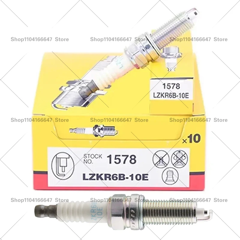 

4/6 шт. LZKR6B10E 1578 Свеча зажигания подходит для I20 I30 IX20 ELANTRA CEE'D SOUL RONDO RIO CERATO VENGA 1,4 1,6 18855-10060 18854-10080