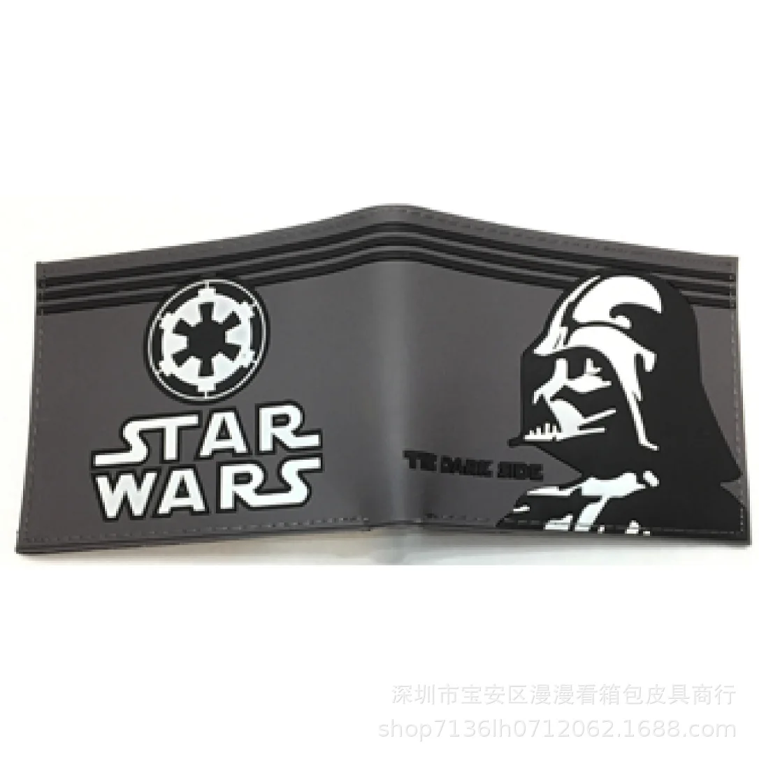 Star Wars, Wallet, cartoon, new plastic, wallet, short, PVC wallet