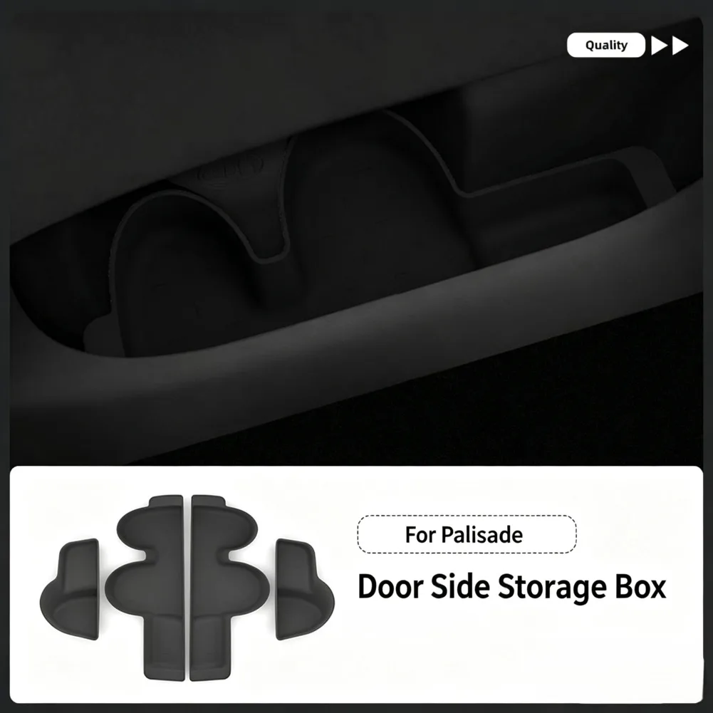 Door Panel Bin Antique Brown Palisade Door Storage Secure Bottle Slots Seamless Integration Tool-free Installation